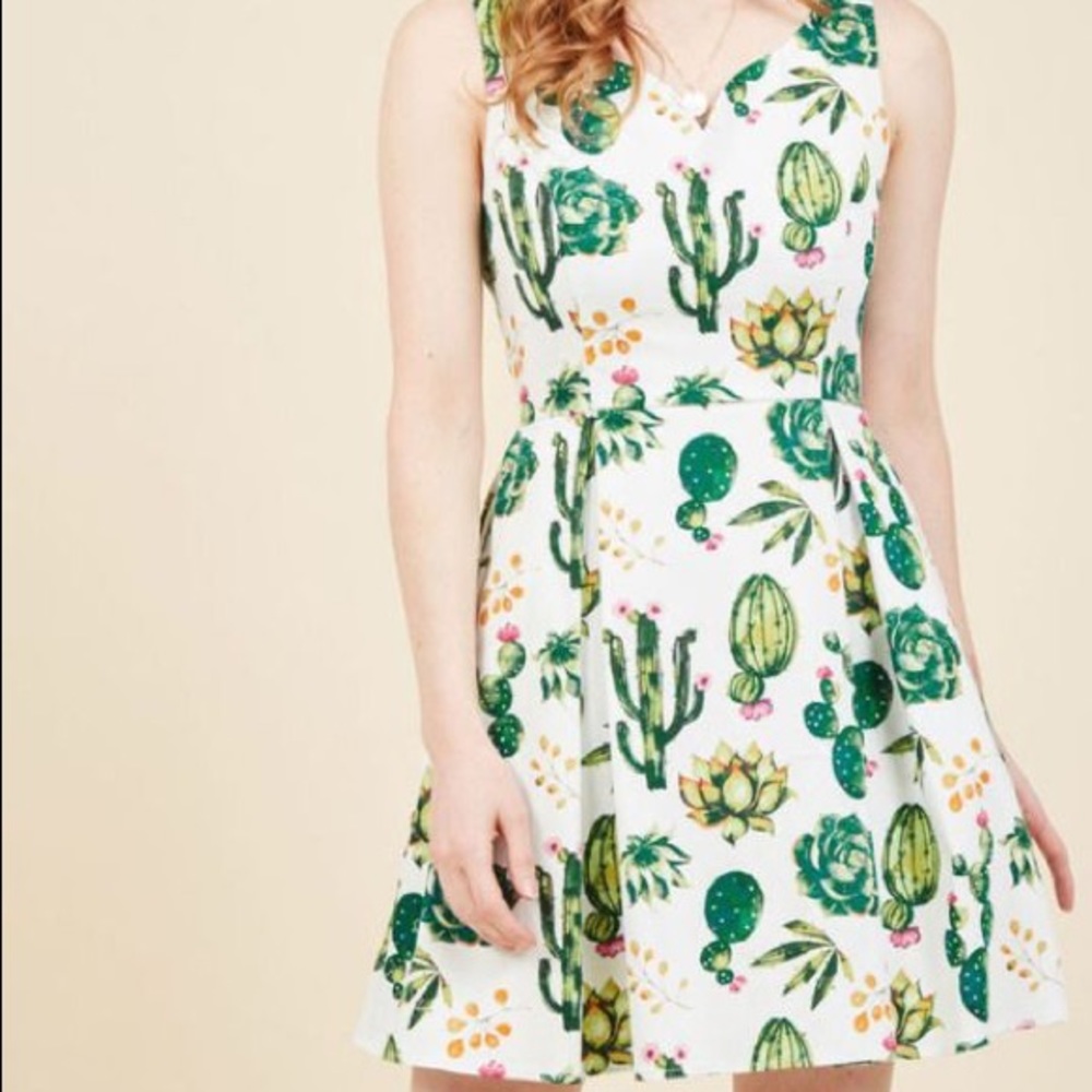 ModCloth cactus dress 🌵